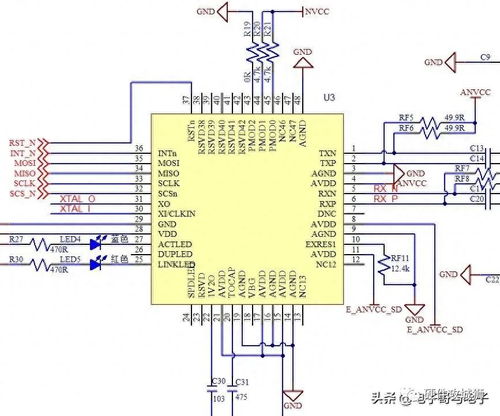 以太網(wǎng)通信硬件電路設(shè)計(jì)方案的集成電路設(shè)計(jì)探析